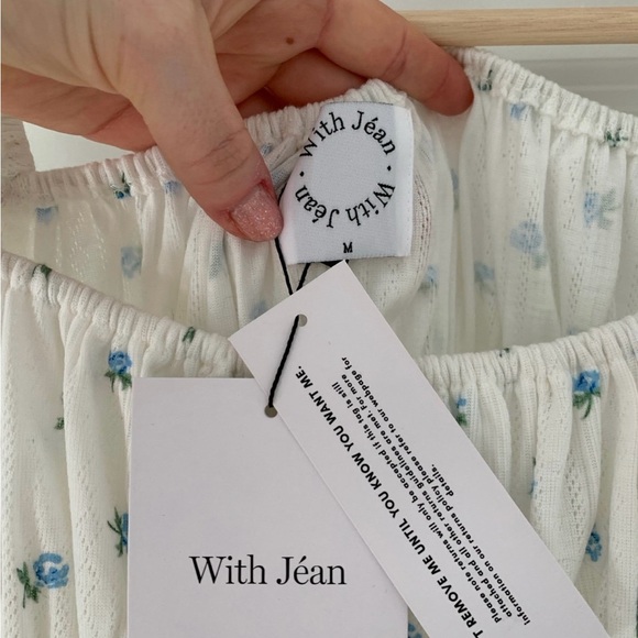 With Jean Marseille Dress Floral Sundress - Picture 3 of 7